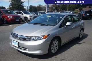 Used 2012 Honda Civic LX in Germantown, Maryland