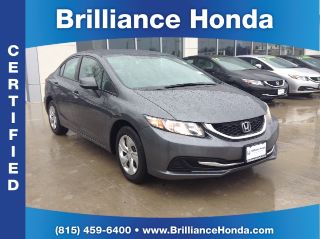 Used 2013 Honda Civic LX in Crystal Lake, Illinois