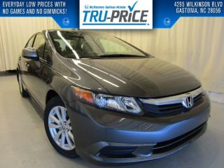 Used 2012 Honda Civic EX in Gastonia, North Carolina
