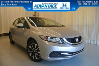 Used 2015 Honda Civic EX in Gastonia, North Carolina