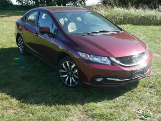 Used 2015 Honda Civic EXL in Springfield, Illinois
