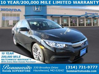 Used 2017 Honda Civic EX in Hazelwood, Missouri