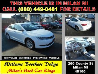 Used 2015 Chrysler 200 Limited in Jackson, Michigan