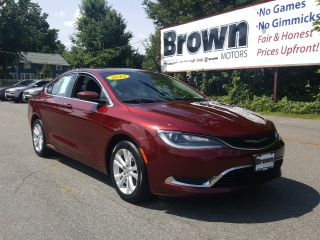 Used 2015 Chrysler 200 Limited in Greenfield, Massachusetts