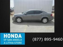 Used 2013 Dodge Avenger SE in San Angelo, Texas