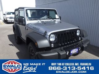 Used 2016 Jeep Wrangler Willys Wheeler in Franklin, Wisconsin