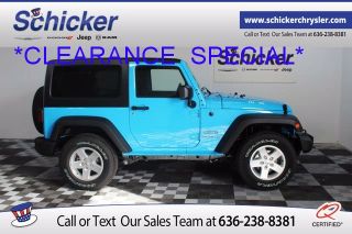 Used 2017 Jeep Wrangler Sport in Washington, Missouri