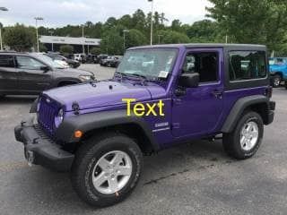 Used 2018 Jeep Wrangler Sport in Fulton, New York