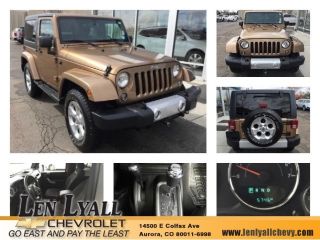 Used 2015 Jeep Wrangler Sahara in Aurora, Colorado