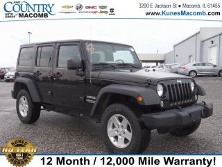 Used 2014 Jeep Wrangler Sport in Macomb, Illinois