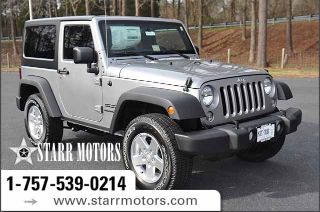 Used 2016 Jeep Wrangler Sport in Suffolk, Virginia