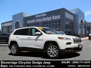 Used 2016 Jeep Cherokee Limited Edition in Pleasanton, California