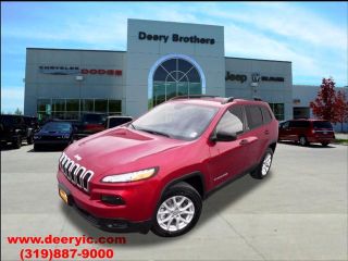 Used 2016 Jeep Cherokee Sport in Iowa City, Iowa