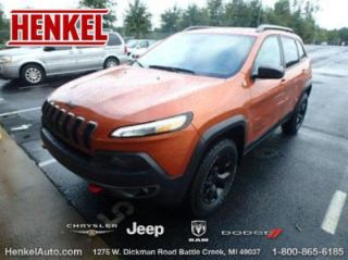 Used 2015 Jeep Cherokee Trailhawk in Battle Creek, Michigan
