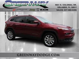 Used 2016 Jeep Cherokee Limited Edition in Orlando, Florida