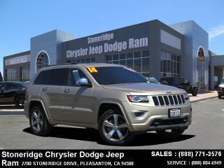 Used 2014 Jeep Grand Cherokee Overland in Pleasanton, California