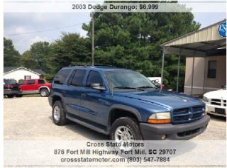 Used 2003 Dodge Durango in Fort Mill, South Carolina