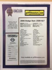 Used 2006 Dodge Ram 2500 SLT in The Dalles, Oregon