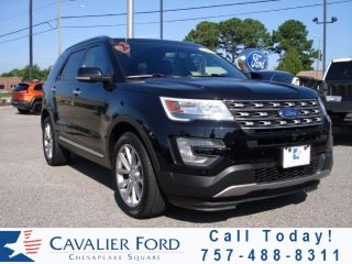 Used 2017 Ford Explorer Limited Edition in Chesapeake, Virginia