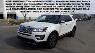 Used 2016 Ford Explorer Platinum in Lindon, Utah