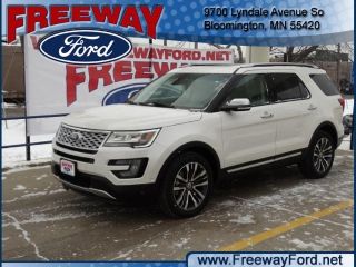 Used 2016 Ford Explorer Platinum in Bloomington, Minnesota
