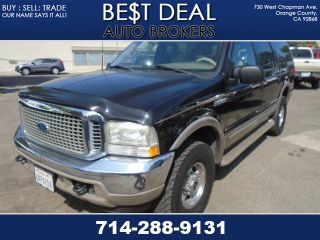 Used 2002 Ford Excursion Limited in Orange, California