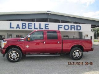 Used 2016 Ford F-250 Platinum Edition in Labelle, Florida
