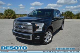 Used 2015 Ford F-150 Platinum in Arcadia, Florida