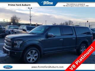 Used 2015 Ford F-150 Platinum in Auburn, Massachusetts