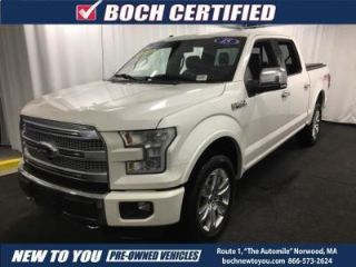 Used 2015 Ford F-150 Platinum in Norwood, Massachusetts