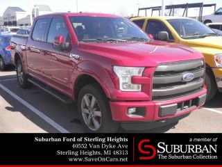 Used 2016 Ford F-150 Lariat in Sterling Heights, Michigan