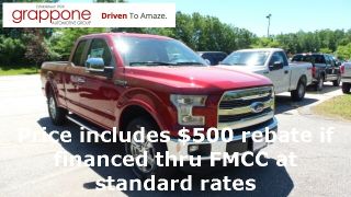 Used 2016 Ford F-150 Lariat in Bow, New Hampshire