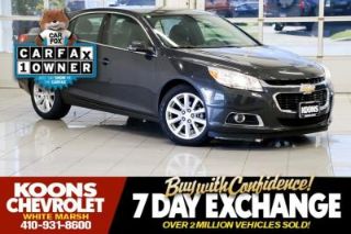 Used 2015 Chevrolet Malibu LT in White Marsh, Maryland