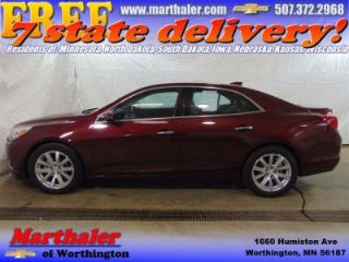 Used 2015 Chevrolet Malibu LTZ in Worthington, Minnesota