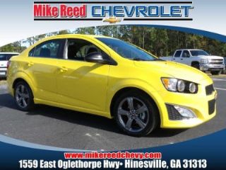 Used 2016 Chevrolet Sonic RS in Hinesville, Georgia