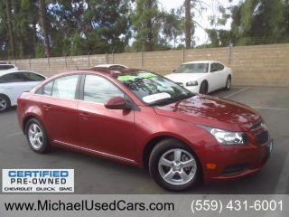 Used 2013 Chevrolet Cruze LT in Fresno, California