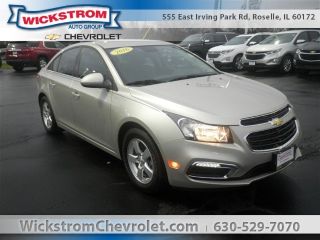 Used 2016 Chevrolet Cruze LT in Roselle, Illinois