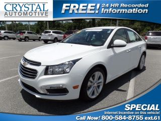Used 2016 Chevrolet Cruze LTZ in Brooksville, Florida