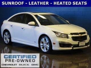Used 2015 Chevrolet Cruze LTZ in Racine, Wisconsin