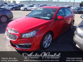 Used 2015 Chevrolet Cruze LTZ in Hays, Kansas