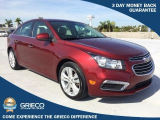 Used 2015 Chevrolet Cruze LTZ in Fort Lauderdale, Florida