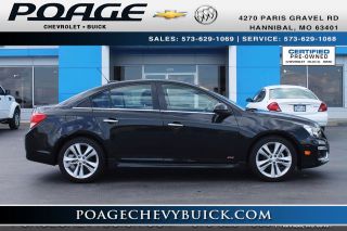 Used 2015 Chevrolet Cruze LTZ in Hannibal, Missouri