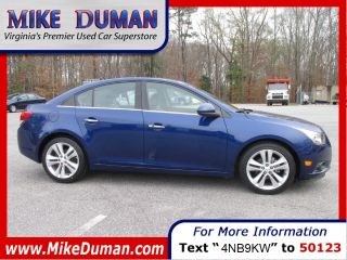 Used 2012 Chevrolet Cruze LTZ in Suffolk, Virginia