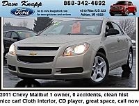 Used 2011 Chevrolet Malibu LS in Toledo, Iowa