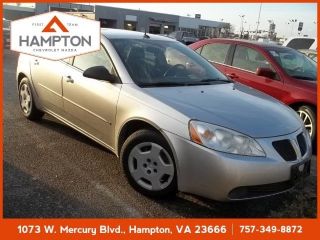 Used 2008 Pontiac G6 Value Leader in Hampton, Virginia