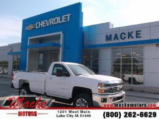 Used 2016 Chevrolet Silverado 2500HD LT in Lake City, Iowa