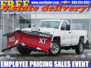 Used 2016 Chevrolet Silverado 3500HD Work Truck in Glenwood, Minnesota