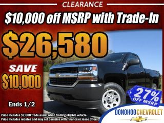 Used 2017 Chevrolet Silverado 1500 LS in Fort Payne, Alabama