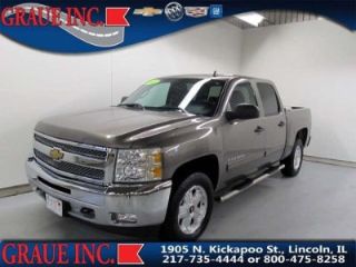 Used 2012 Chevrolet Silverado 1500 LT in Lincoln, Illinois