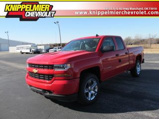 Used 2018 Chevrolet Silverado 1500 Custom in Blanchard, Oklahoma